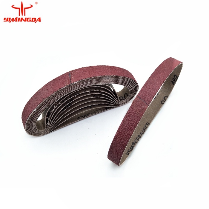 磨帶磨刀石砂帶紅色粗砂 P80 295*12mm 適用于力克自動(dòng)裁床